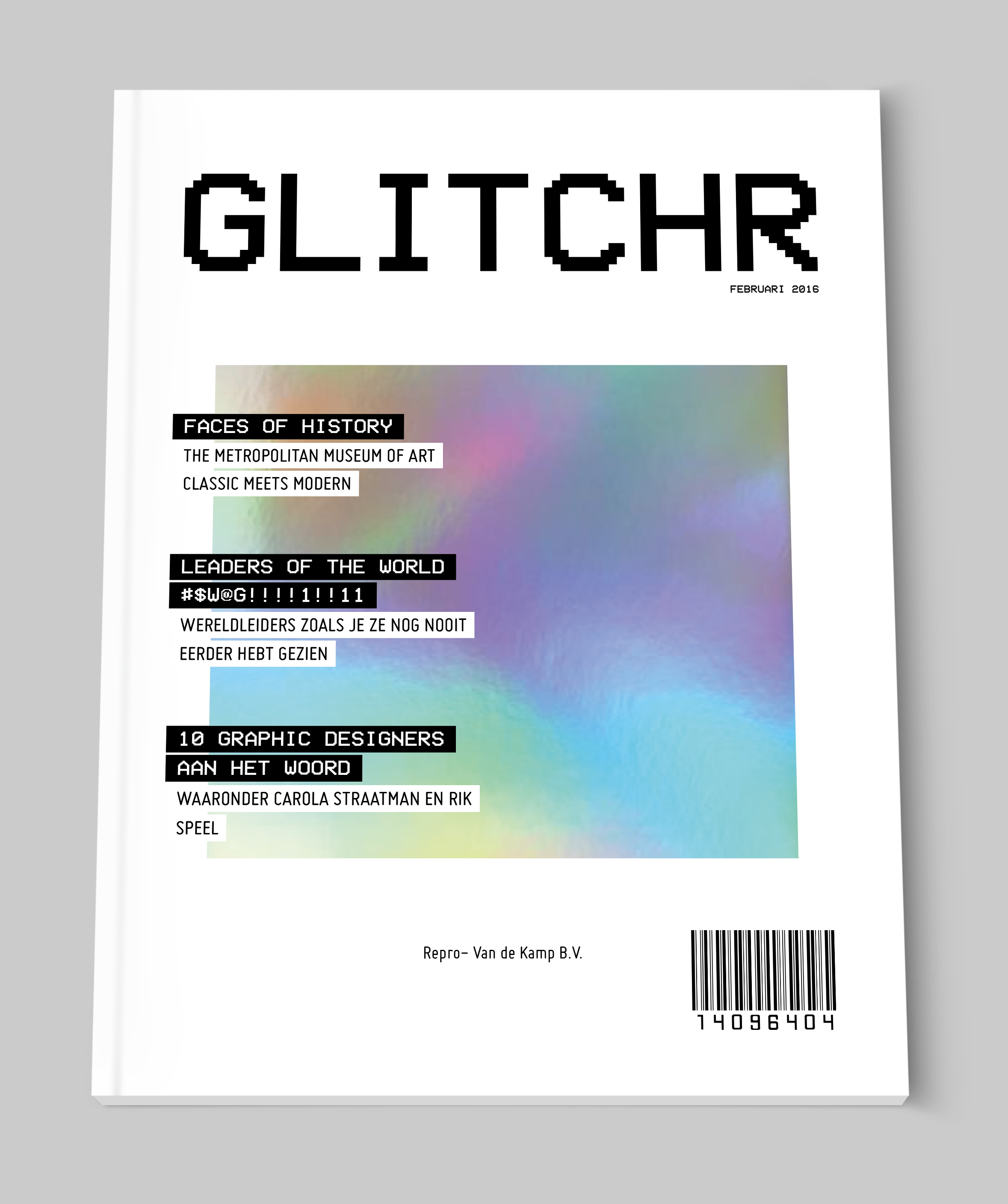 Photo from my magazine, Glitchr
